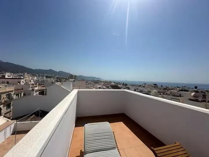Casco Antiguo Terraza Y Vistas Al Mar Playa A Pie 1B Apartment Nerja