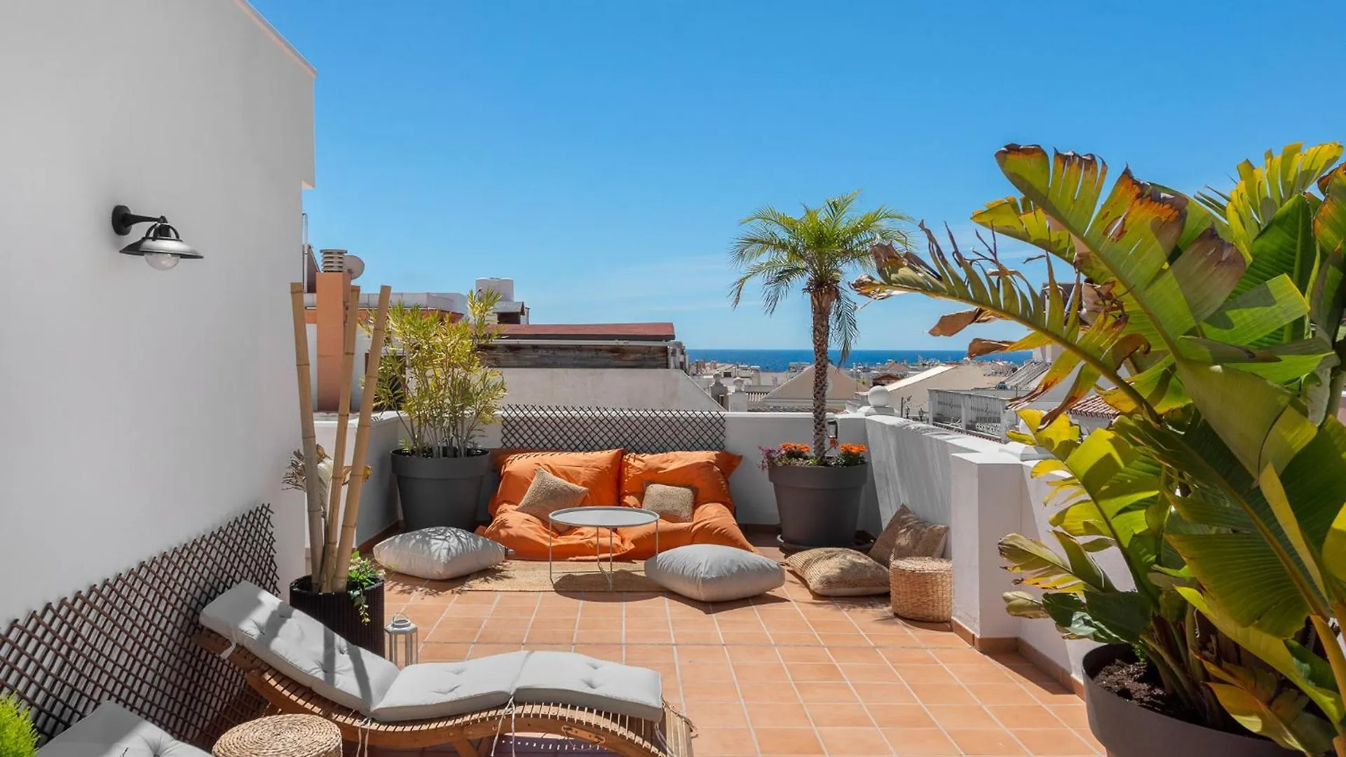 Casco Antiguo Terraza Y Vistas Al Mar Playa A Pie 1B Apartment Nerja 0*,